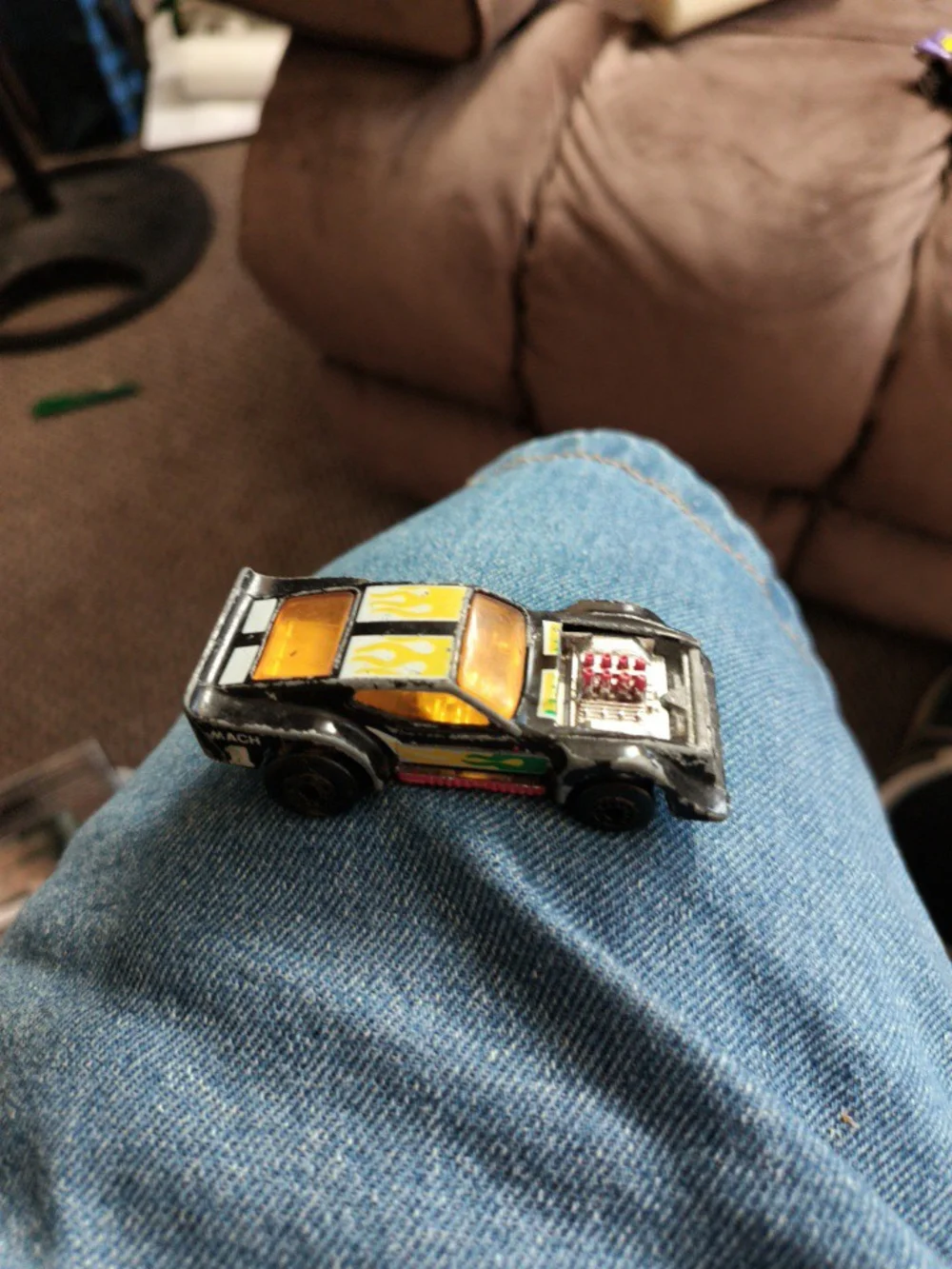 Old Matchbox 1983 Mustang Smaller Scale